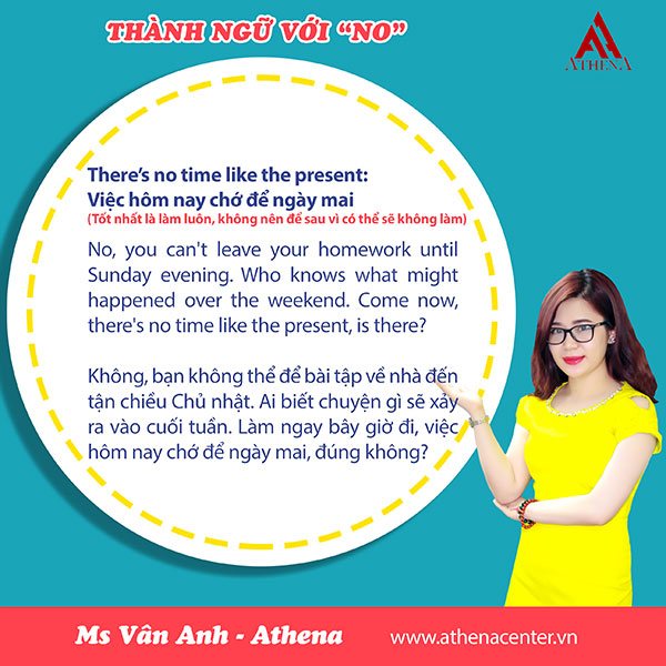 thành ngữ với no2